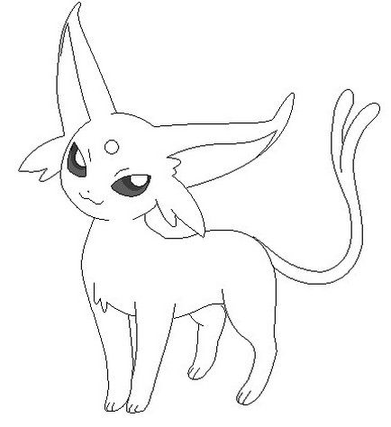 Cute espeon coloring pages pokemon coloring sheets pokemon coloring pokemon sketch