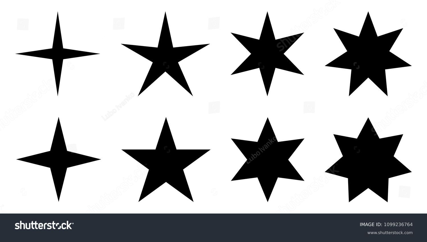 Five pointed star stock photos