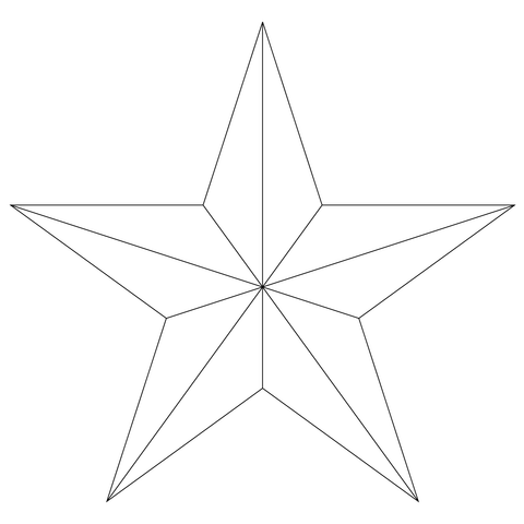 Five point star coloring page free printable coloring pages molde estrela estrela para imprimir desenhos de estrelas