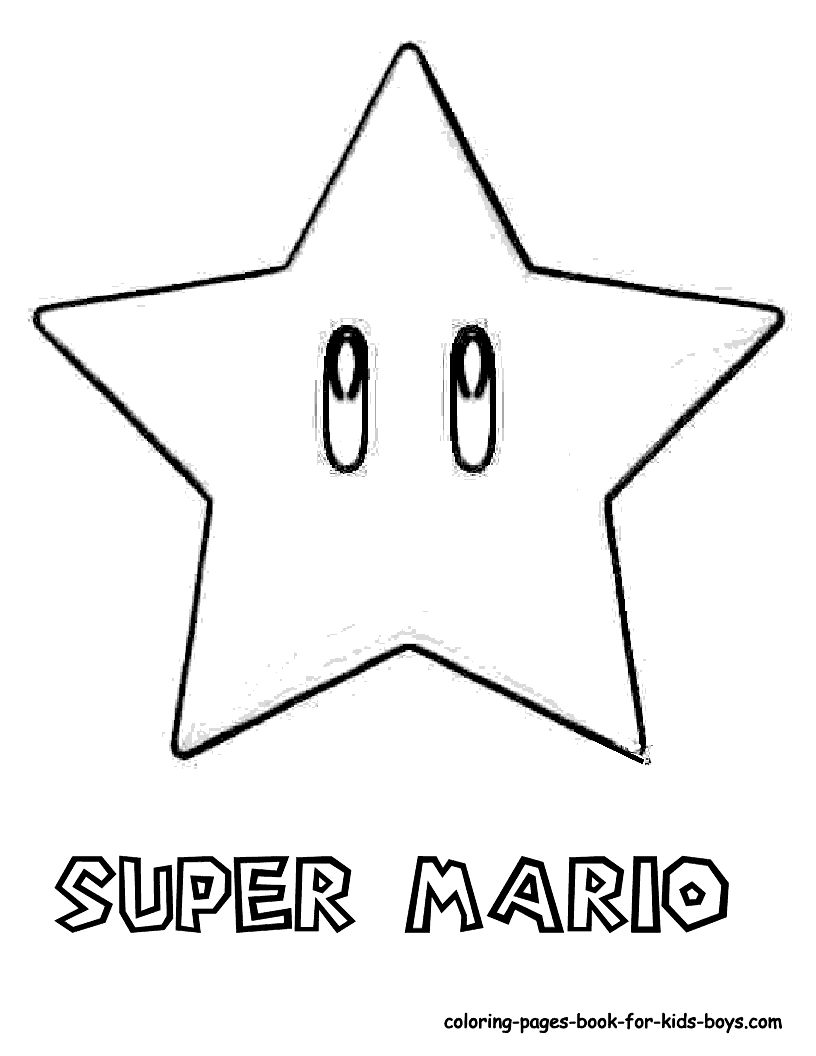 Mario star coloring pages super mario coloring pages mario coloring pages mario