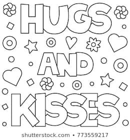 Coloring page vector illustration vector de stock libre de regalãas shutterstock valentines day coloring page valentines day coloring valentine coloring pages