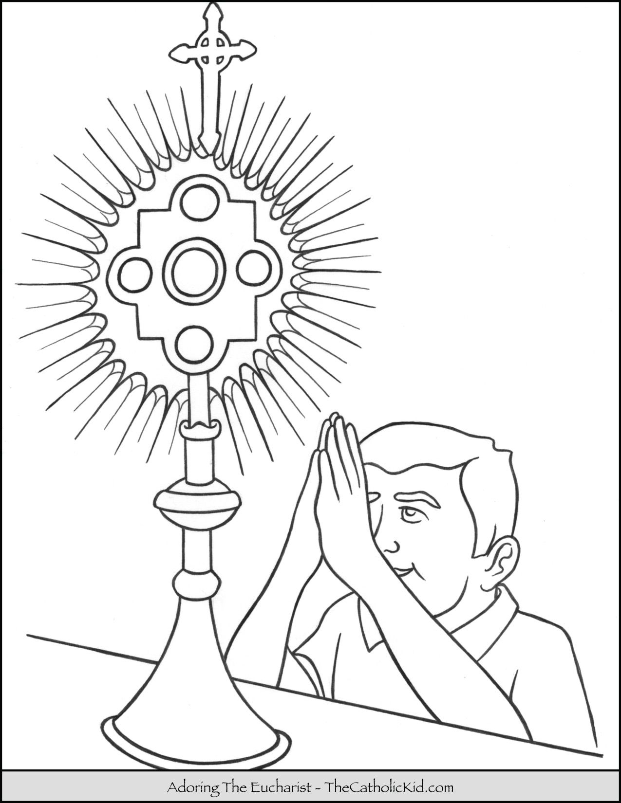 Pin on catholic coloring pages for kids