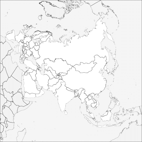 Eurasia map coloring page free printable coloring pages