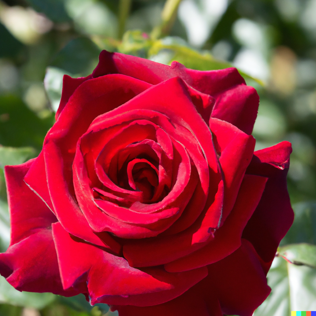 Bush rose europeana â woolley moor nurseries