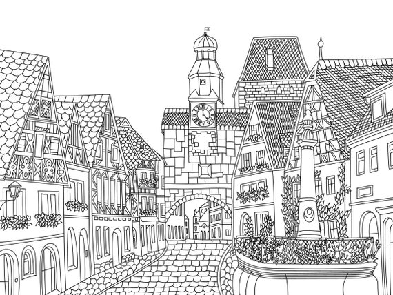 Luxembourg europe printable adult coloring page downloadable kids colouring book coloring sheets travel coloring page for all ages