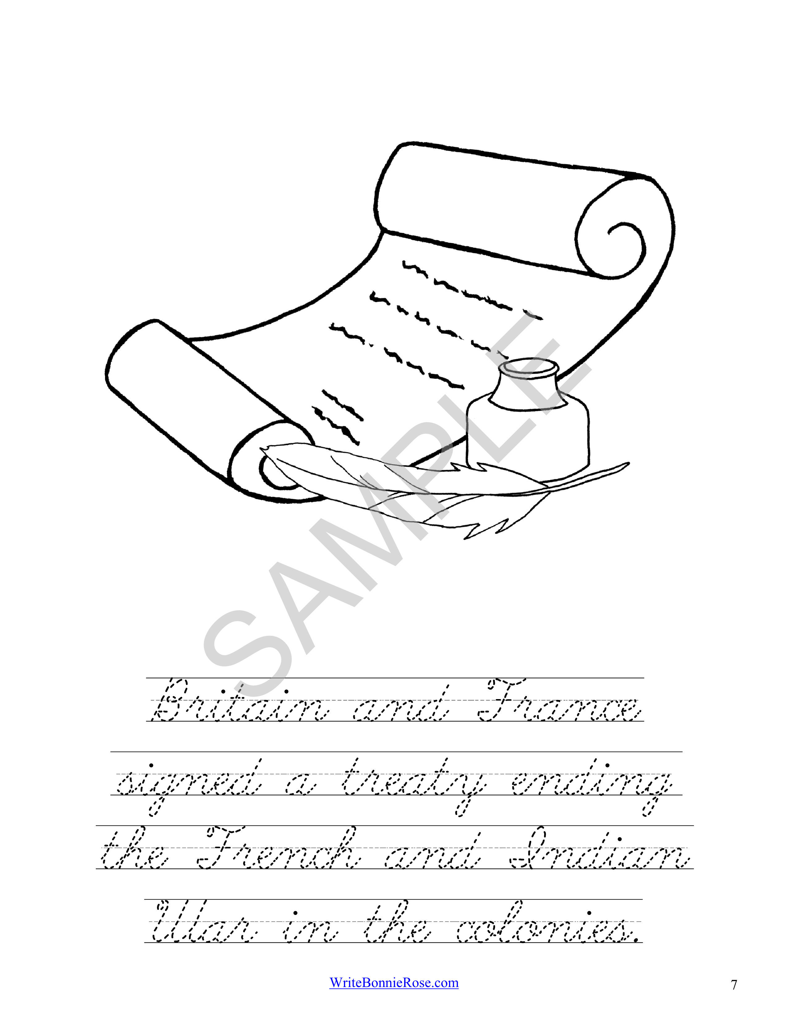 Story of the american revolution coloring book