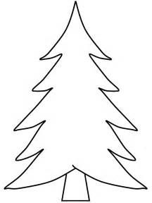 Evergreen tree outline