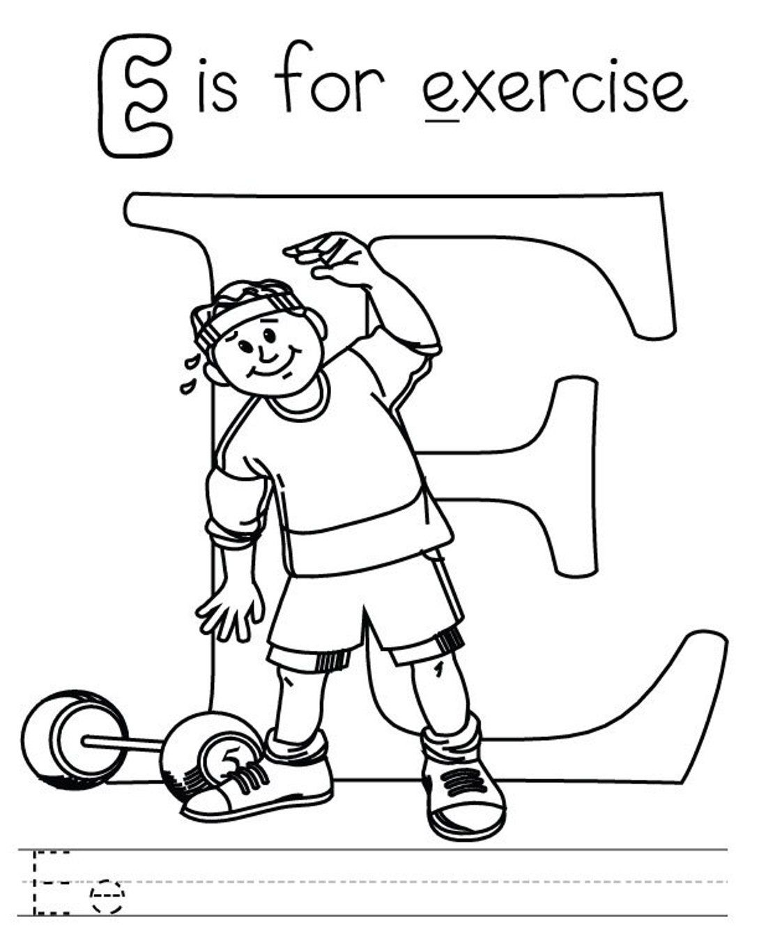 Fitness coloring pages sports coloring pages coloring pages for kids coloring pages