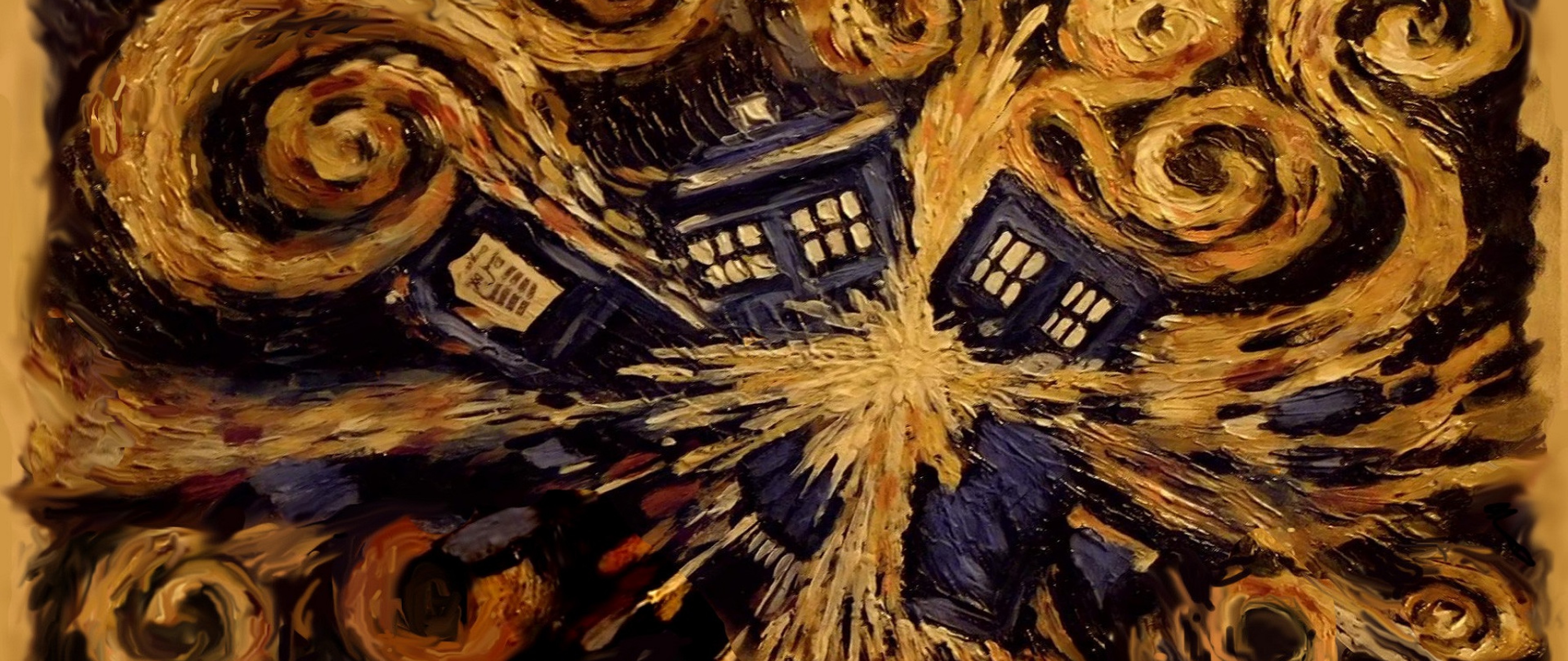 Exploding tardis wallpaer for deskstop and mobiles k ultra hd wide tv