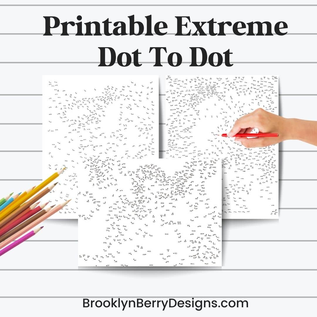 Free printable dot to dot extreme level