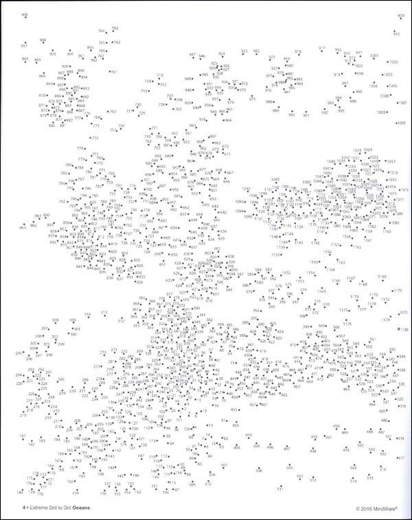 Extreme dot to dot oceans