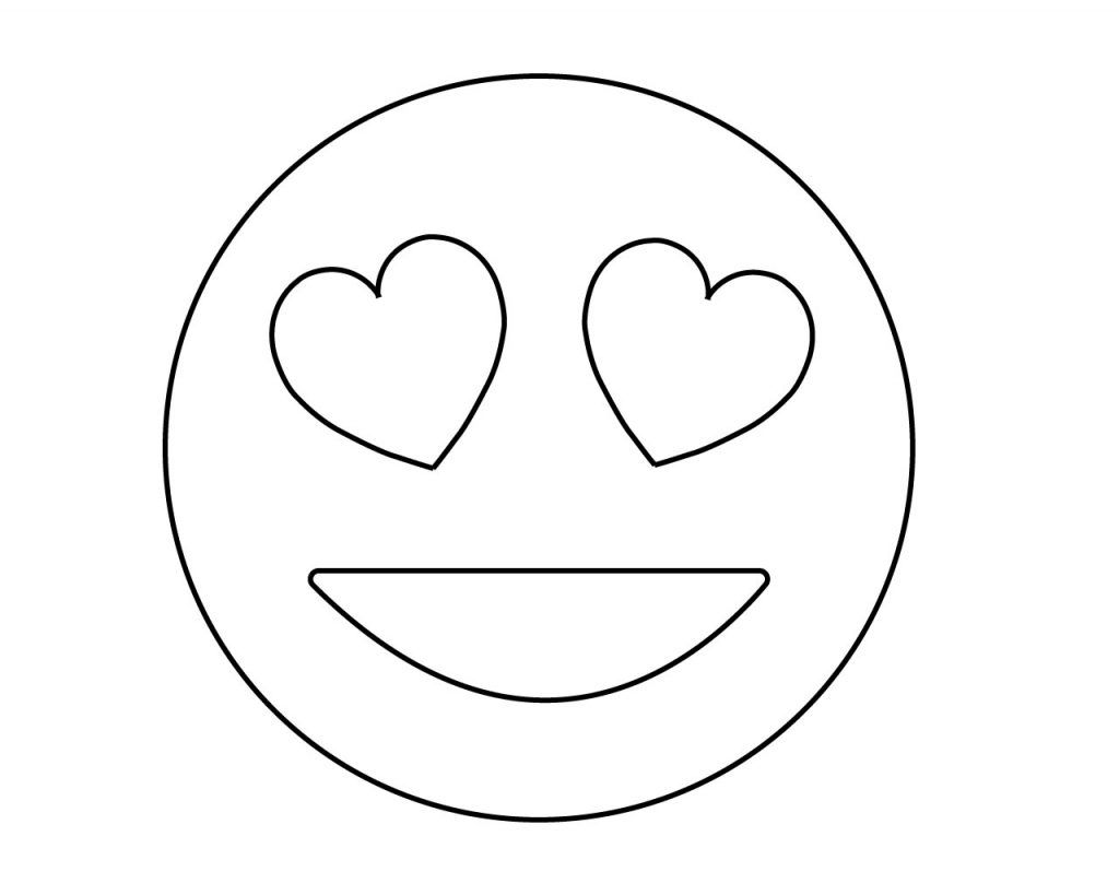 Heart eyes emoji coloring pages emoji coloring pages love coloring pages coloring pages