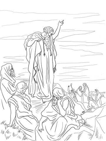 Prophet ezekiel coloring page free printable coloring pages