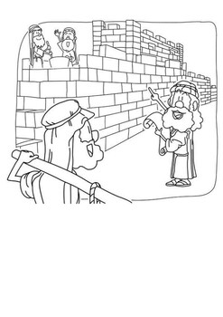 Nehemiah and ezra rebuild the temple nehemiah coloring by mrfitz