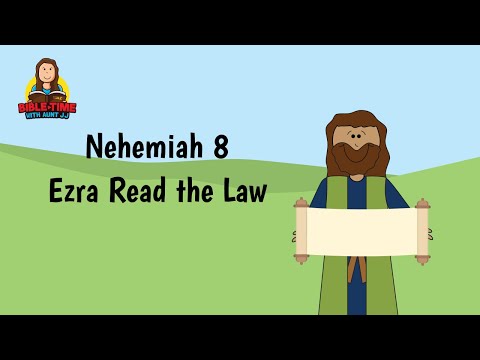 Neheiah ezra read the law