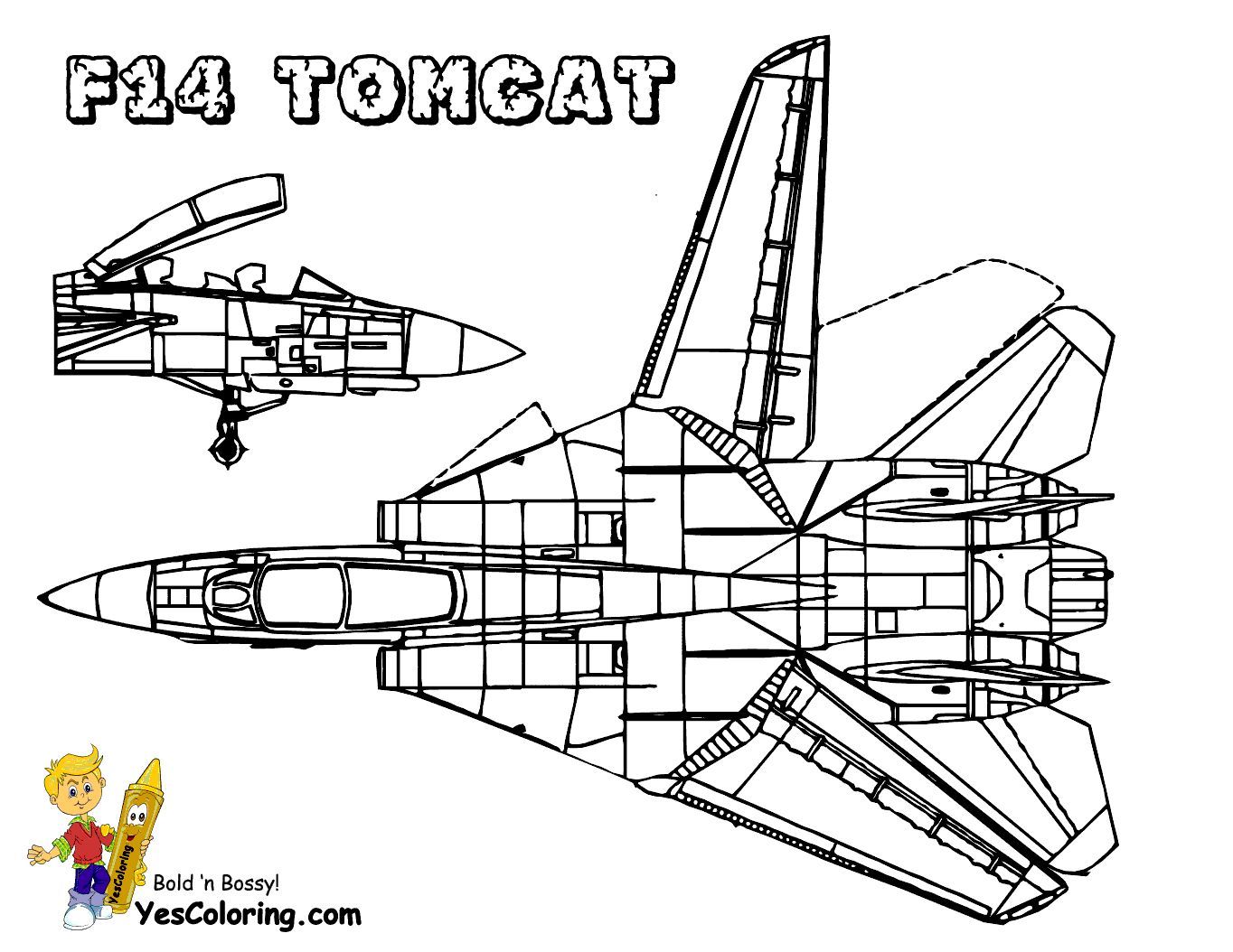 Print out this f tomcat air force plane coloring page yeaah tell other coloring kids youâ airplane coloring pages coloring pages printable coloring pages