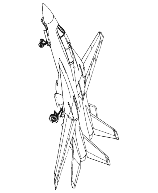 Fighter aircraft drawings amd coloring sheets