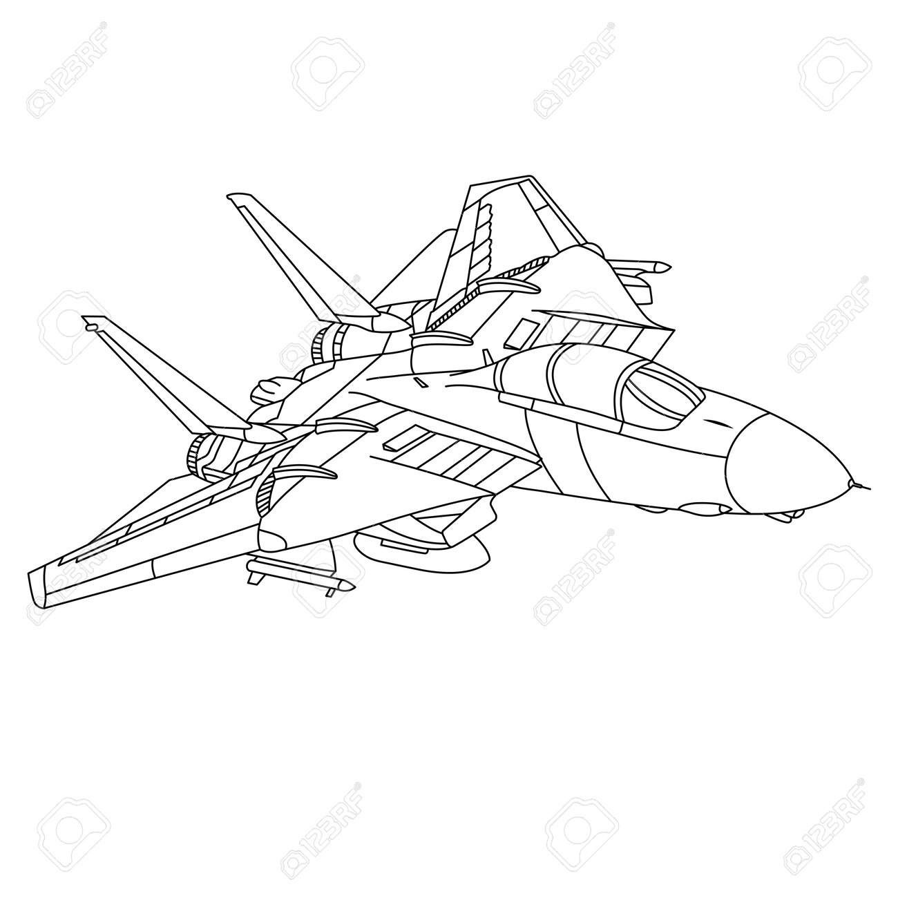 Military aircraft f
