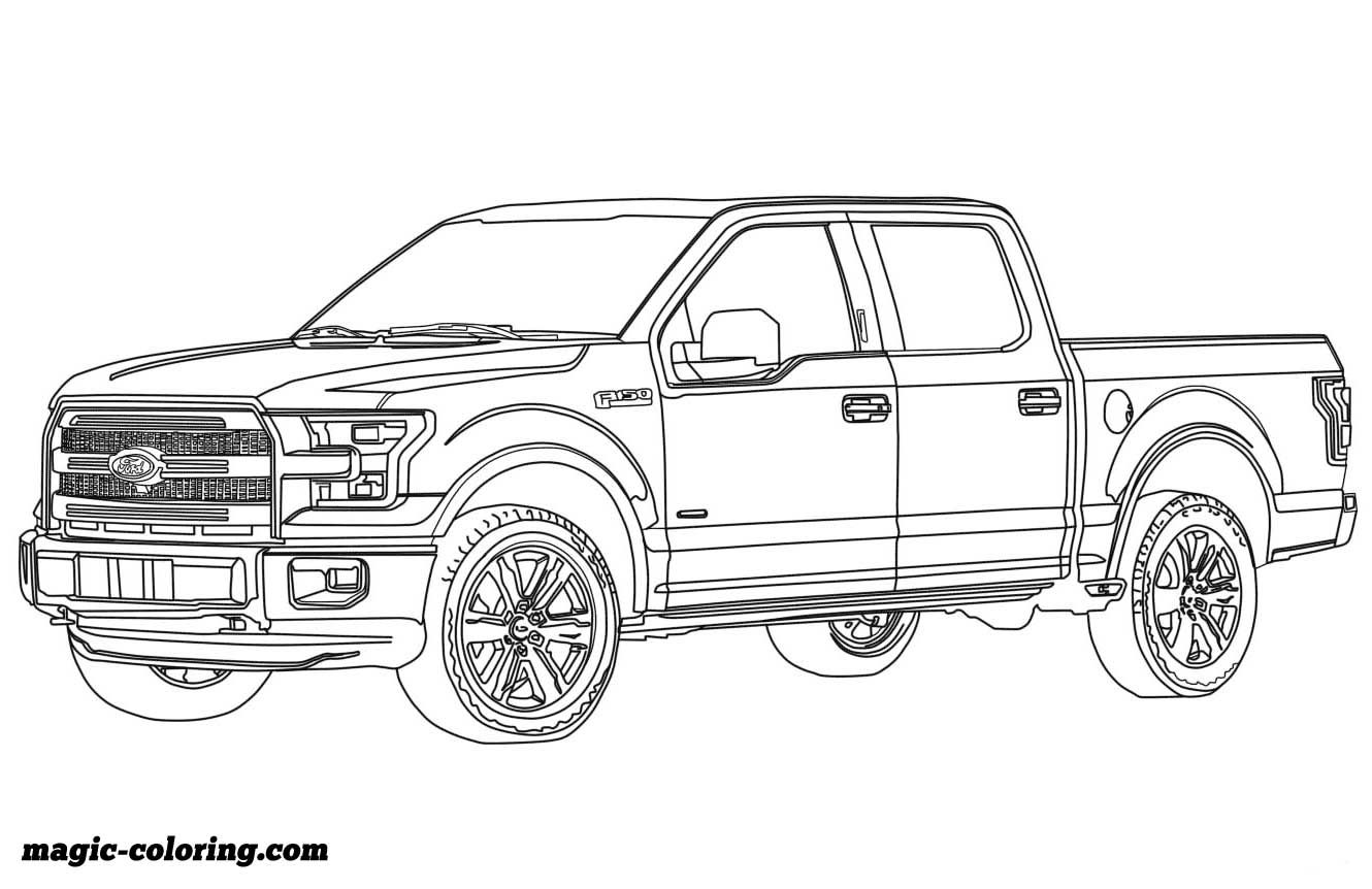 Ford f pickup truck coloring page carros clãssicos pãginas para colorir desenhos de carros