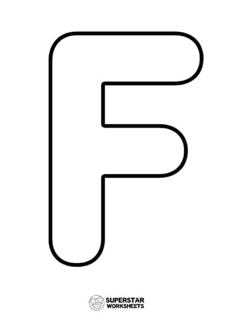 Letter f worksheets