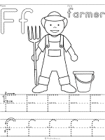 Farm and agriculture coloring pages and printable activities