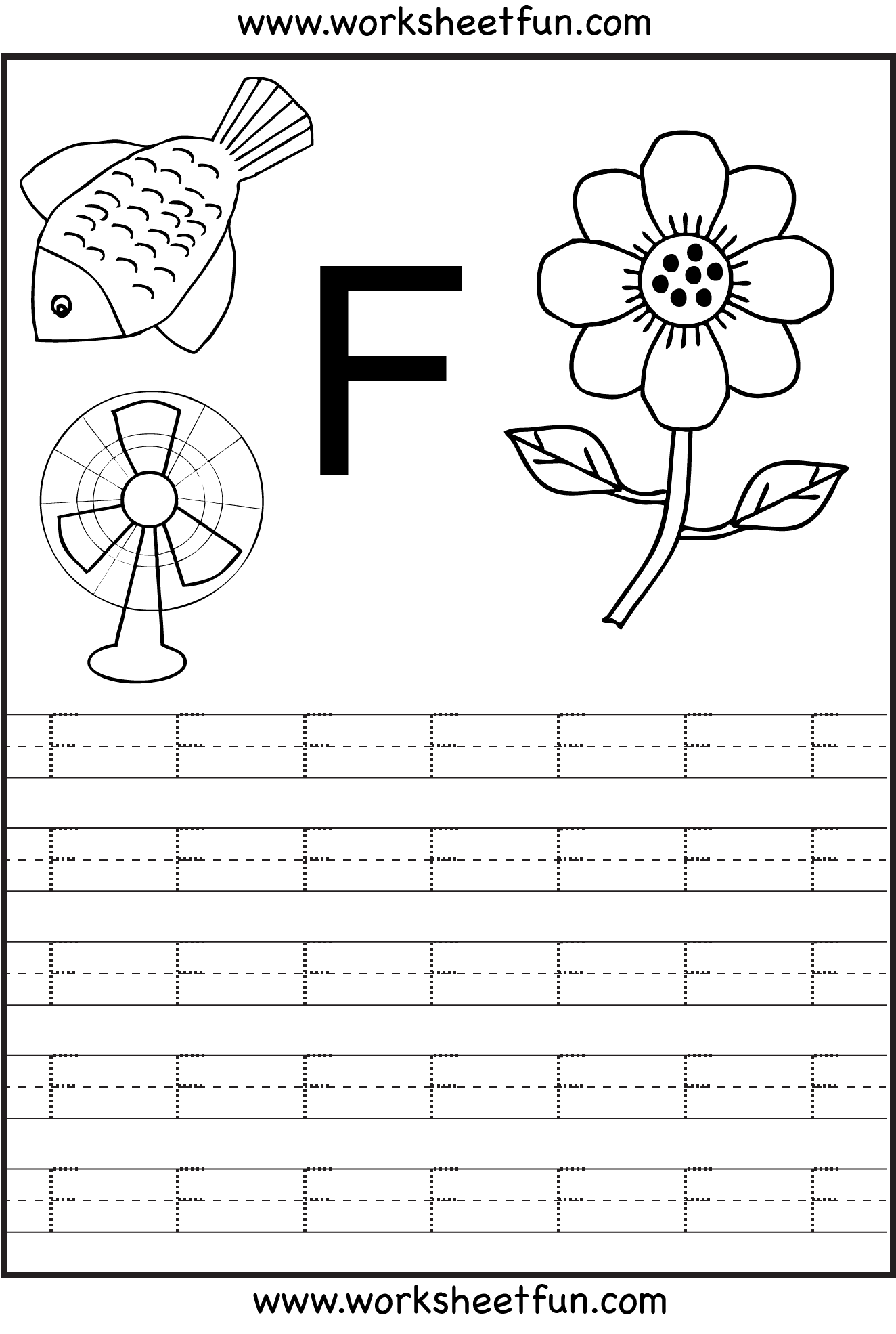 Letter f worksheets hdwallpapers