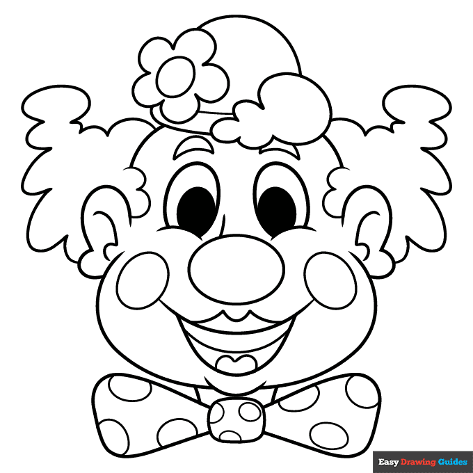 Free printable face coloring pages for kids