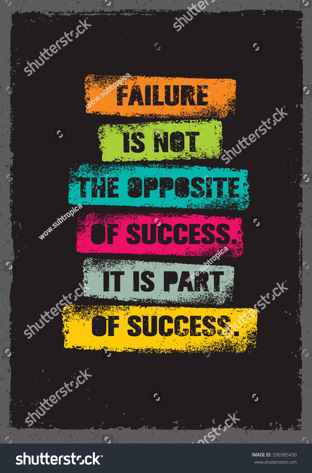 Failure is not the opposite of success it is part of success spirg creative motivation quote veâ swag quotes failure quotes motivational quotes wallpaper