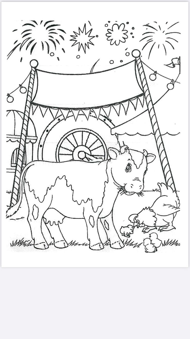 Kleurwedstrijd farm beef boutique preschool coloring pages coloring pages county fair crafts