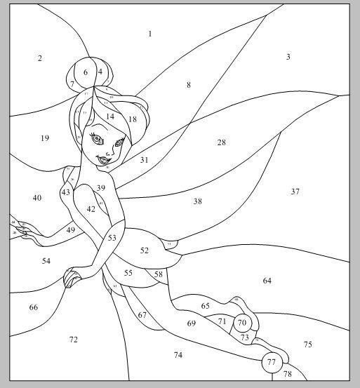 Free tinkerbell stained glass pattern stained glass patterns stained glass designs stained glass diy