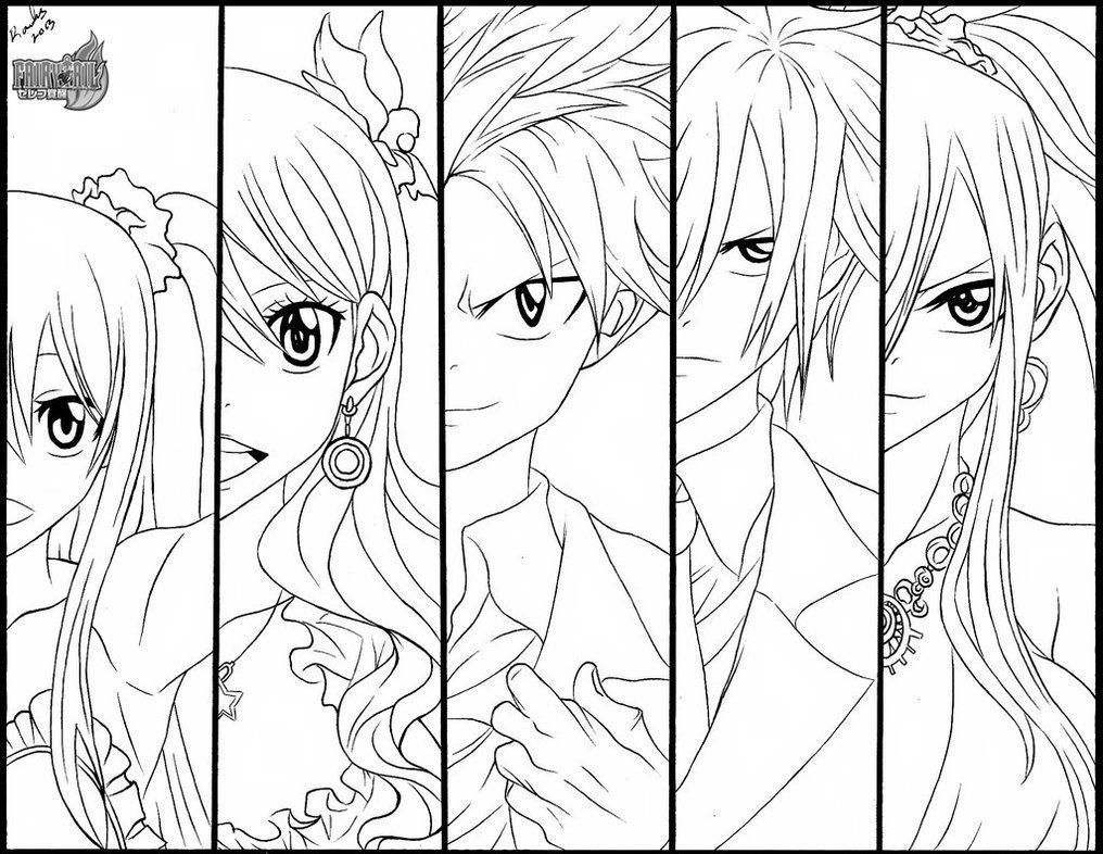 Fairy tail coloring pages fairy tail anime fairy coloring pages fairy tail art