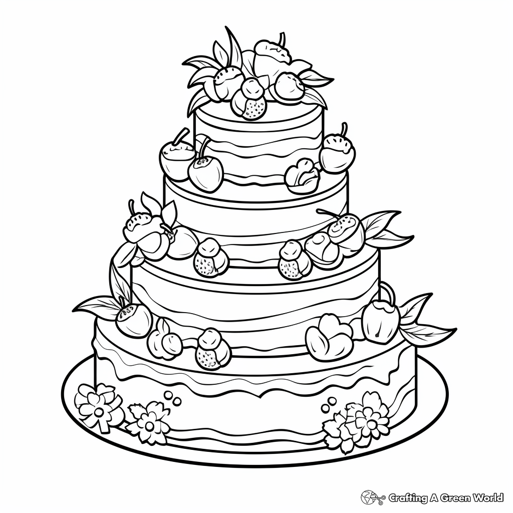 Wedding coloring pages