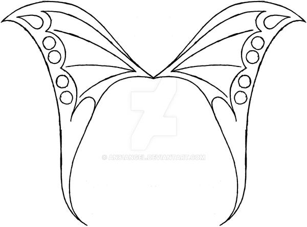 Dark swallowtail fairy wings by anangel on