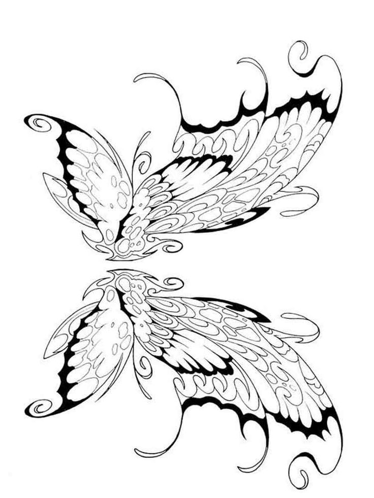 Fairy wings coloring pages free printable fairy wings coloring pages fairy tattoo fairy wing tattoos fairy tattoo designs