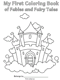 Fairy tales and fables coloring pages and printable activities