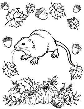 Fall autumn animals coloring pages october animals pumpkin coloring fall fun