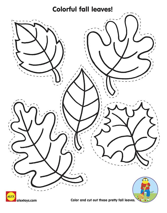 Fall leaves templates printable fall leaf template fall kids fall crafts