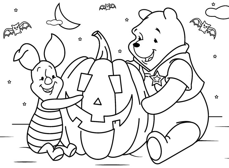 Fall coloring pages