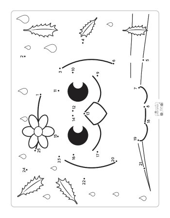 Fall dot to dot worksheets