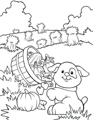 Coloring pages free farm coloring pages printable