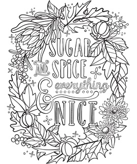 Fall free coloring pages