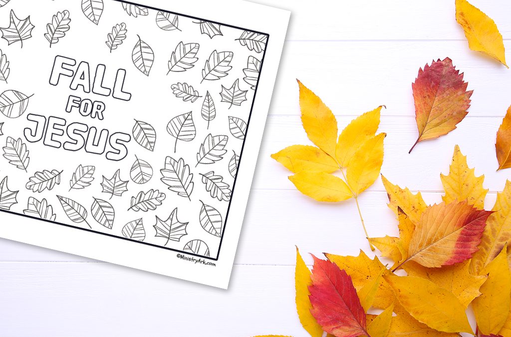 Fall for jesus printable â