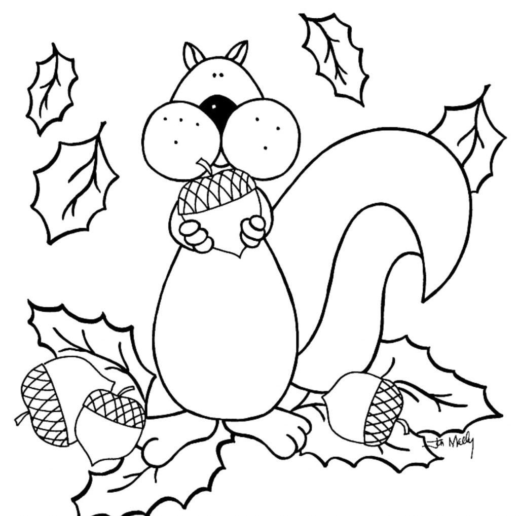 Free printable fall coloring pages for kids