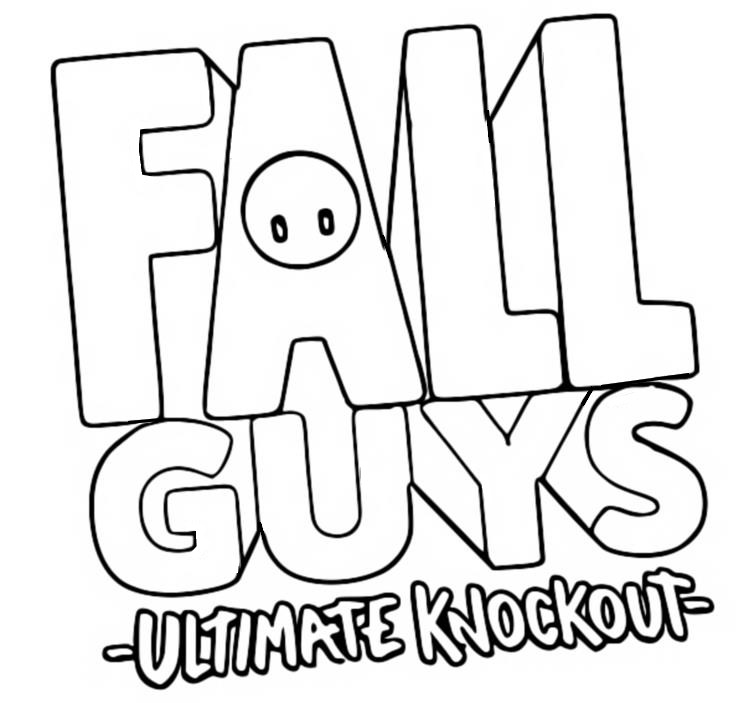 Coloring pages fall guys ultimate knockout