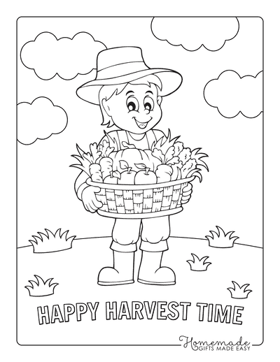 Free printable autumn fall coloring pages