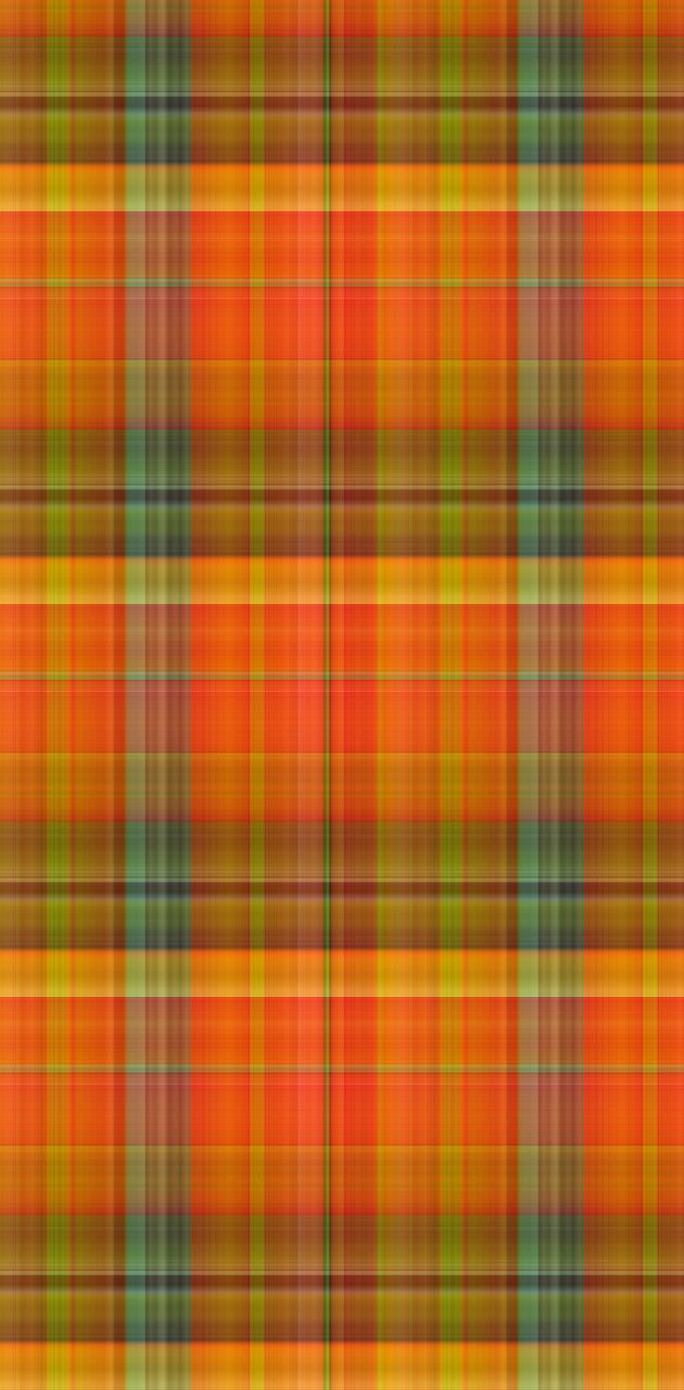 Pretty Green Plaid Wallpaper