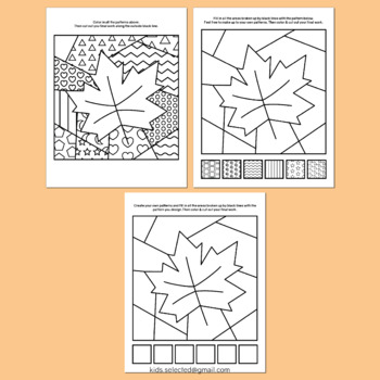 Fall coloring pages pop art activities autumn math craft halloween leaves turkey