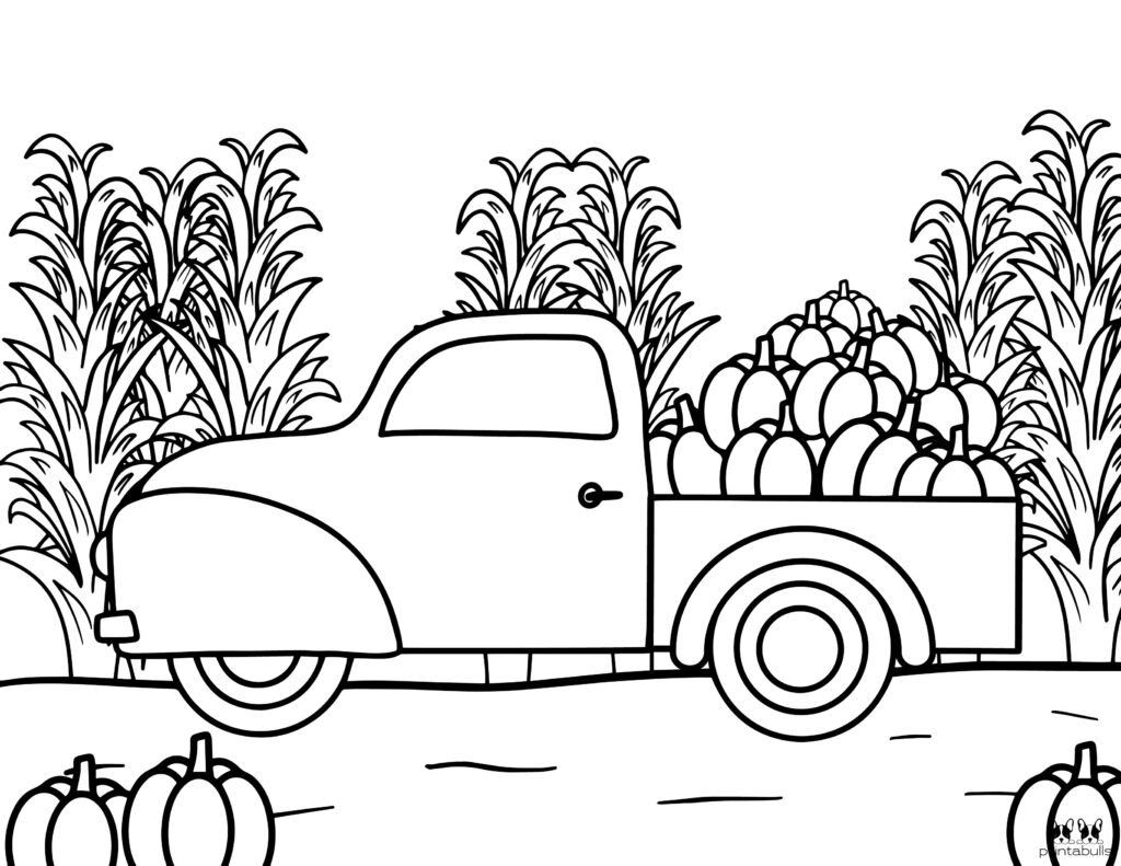 Free printable pumpkin coloring pages sheets