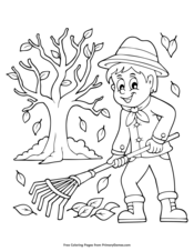 Fall coloring pages â free printable pdf from