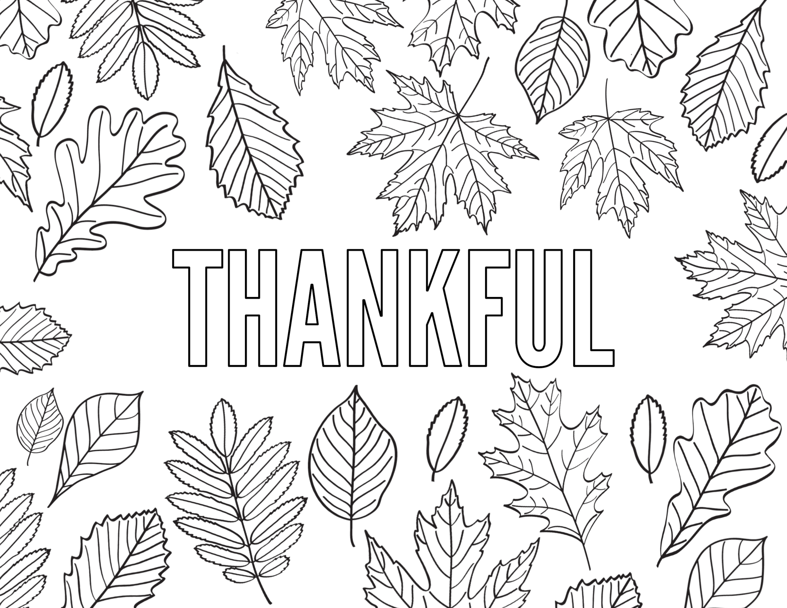 Thanksgiving coloring pages free printable